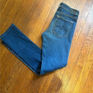 AG Women’s The Harper Essential Straight Leg Blue Jeans Size 27R